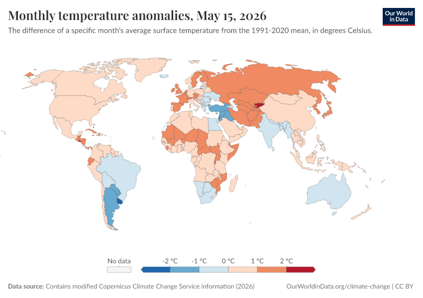 A thumbnail of the "Monthly temperature anomalies" chart